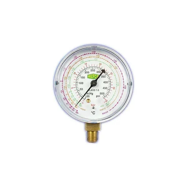 Refco MR-202-DS-R22 Alçak Basınç Alttan Bağlantılı Manometre No:7413012