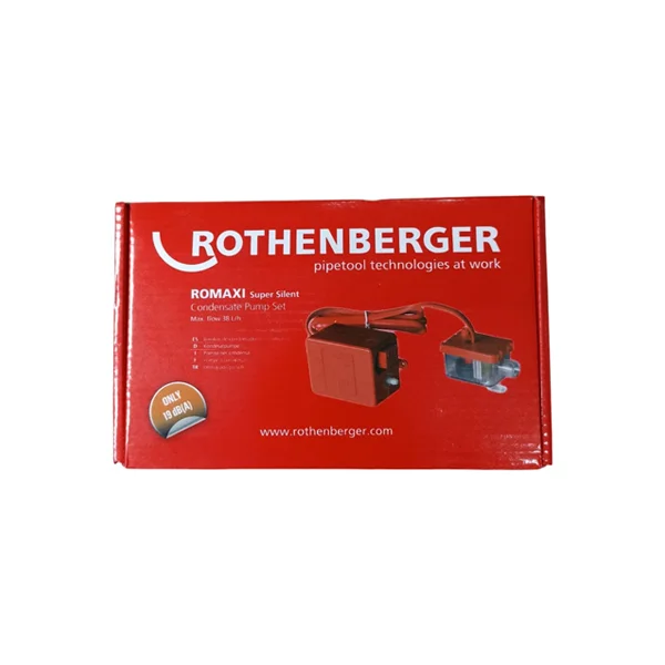 Rothenberger Romaxi Süper Silent Klima Drenaj Pompası (Su Akışı 38L/h Dikey Basma 12 MT ) 1099901