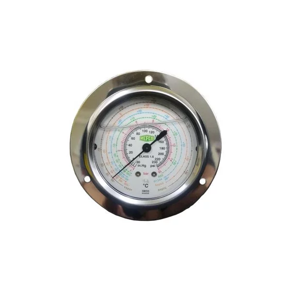 Refco MR-205-DS-MULTI 16 Bar Alçak Basınç Arkadan Bağlantılı Manometre No:7230587