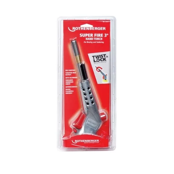 Rothenberger Süper Fire Hot Box 7/16 3 Kaynak Seti Kod:35436